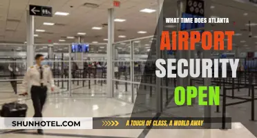 Atlanta Airport Security Opening Hours: Your Essential Travel Guide