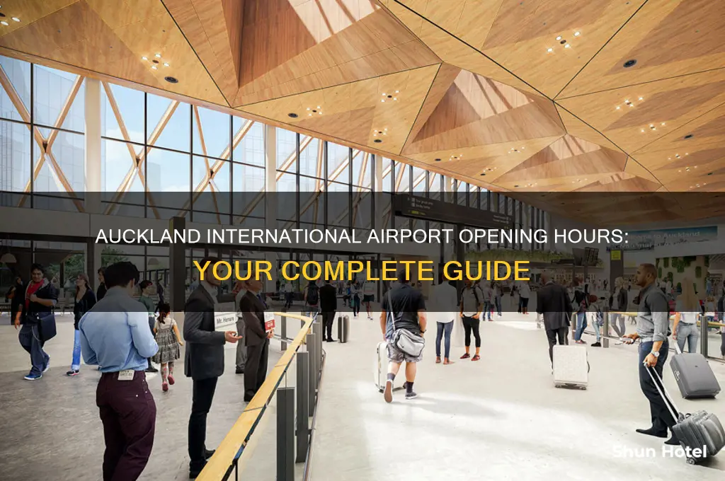 what time does auckland international airport open