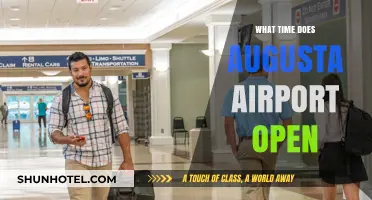 Augusta Airport Opening Hours: When Does It Start Operations?