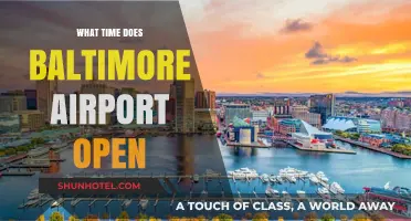 Baltimore Airport Opening Hours: When Does BWI Start Operations?