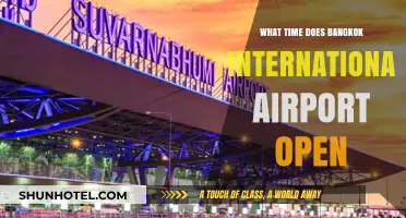 Bangkok International Airport Opening Hours: Your Complete Guide
