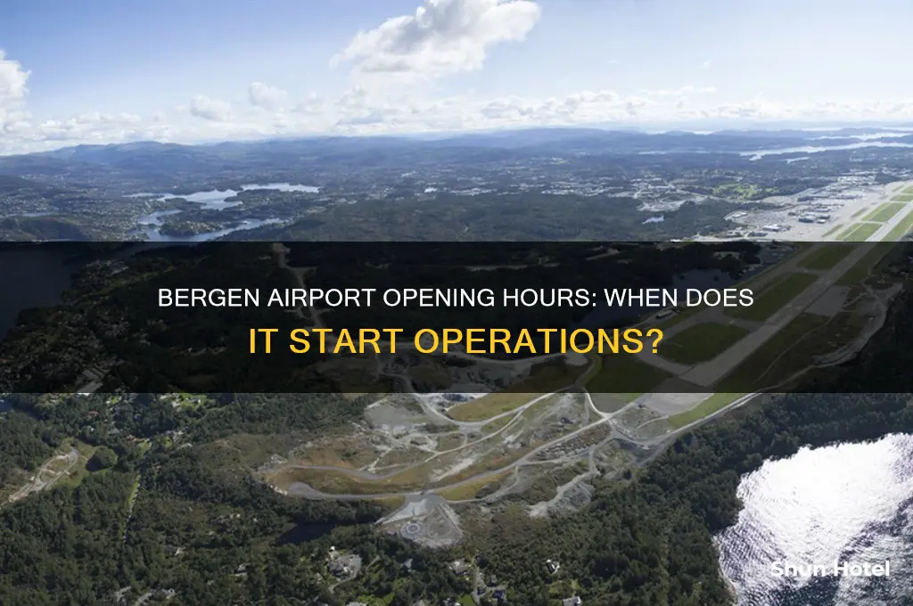 what time does bergen airport open