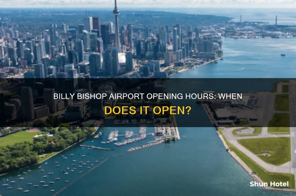 what time does billy bishop airport open