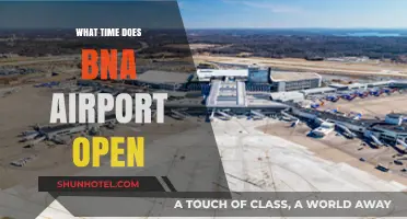 BNA Airport Opening Hours: When Does Nashville Airport Start Operations?