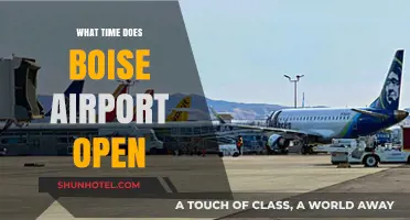 Boise Airport Opening Hours: When Does the Terminal Start Operations?