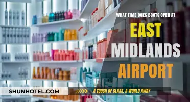 Boots Opening Hours at East Midlands Airport: Your Quick Guide