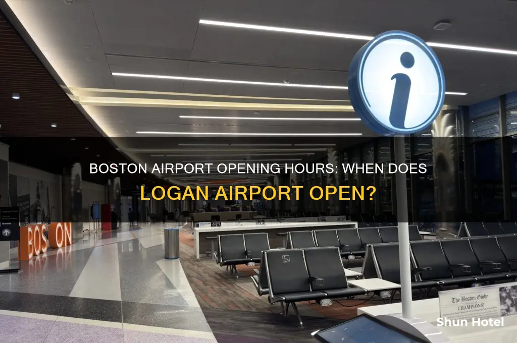 what time does boston airport open