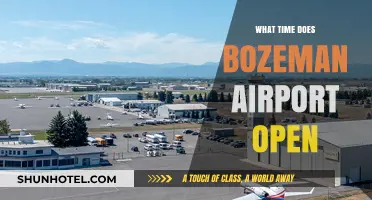 Bozeman Airport Opening Hours: Your Guide to Early Flights