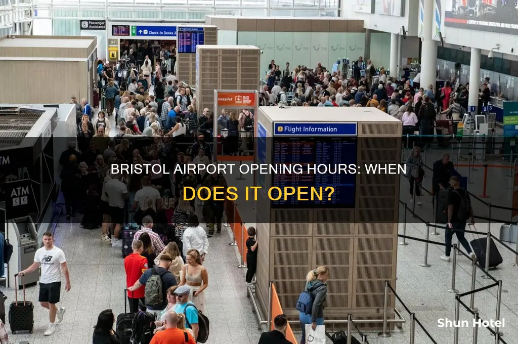what time does bristol airport open