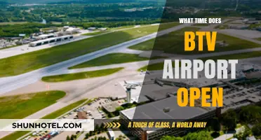 BTV Airport Opening Hours: When Does Burlington Airport Start Operations?
