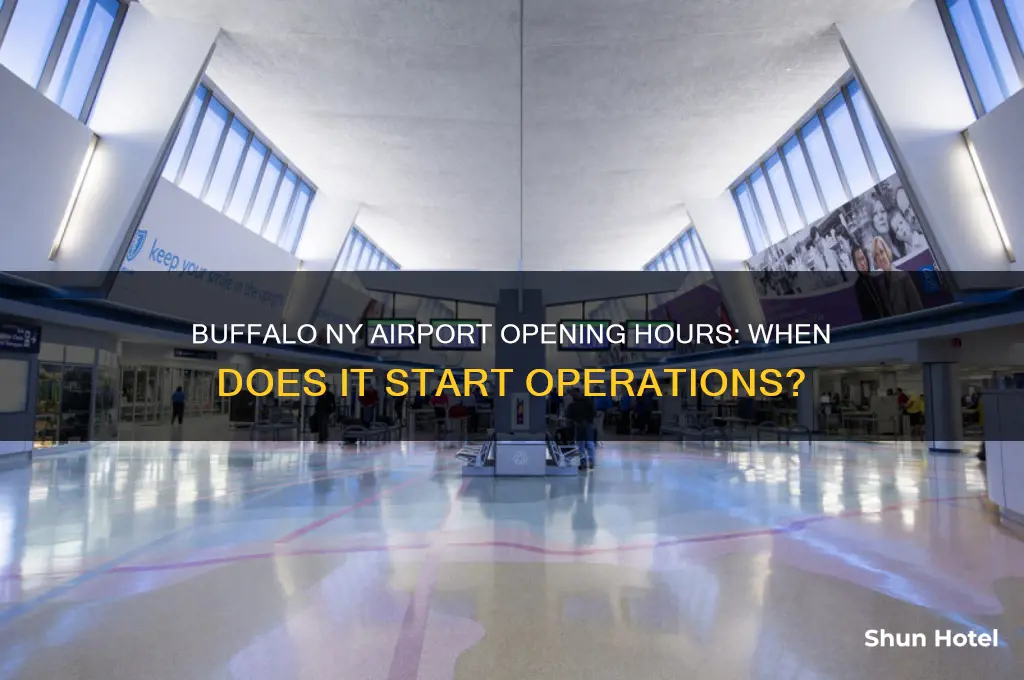 what time does buffalo ny airport open