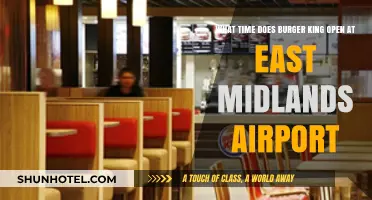 Burger King East Midlands Airport Opening Hours: When to Visit