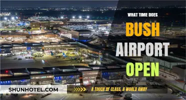 Bush Airport Opening Hours: When Does the Terminal Start Operations?