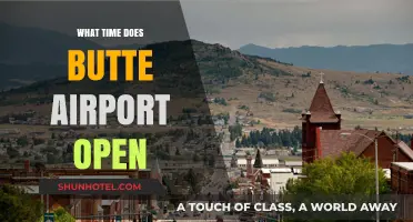 Butte Airport Opening Hours: When Does It Start Operations?