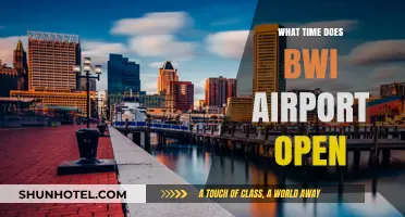 When Does BWI Airport Open? A Comprehensive Guide to Hours