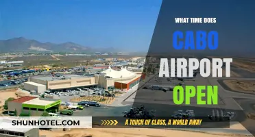 Cabo Airport Opening Hours: Your Guide to Travel Times