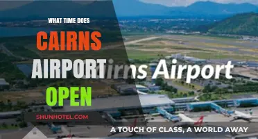 Cairns Airport Opening Hours: When Does It Start Operations?