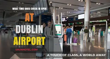 Dublin Airport Check-In Times: When Does Check-In Open?