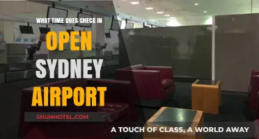 Sydney Airport Check-In Times: When Does It Open?