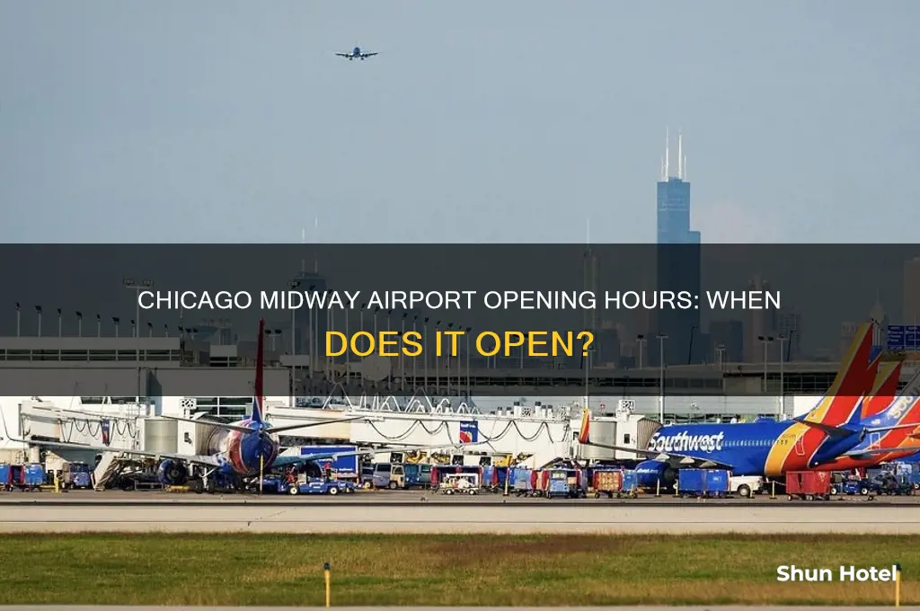 what time does chicago midway airport open