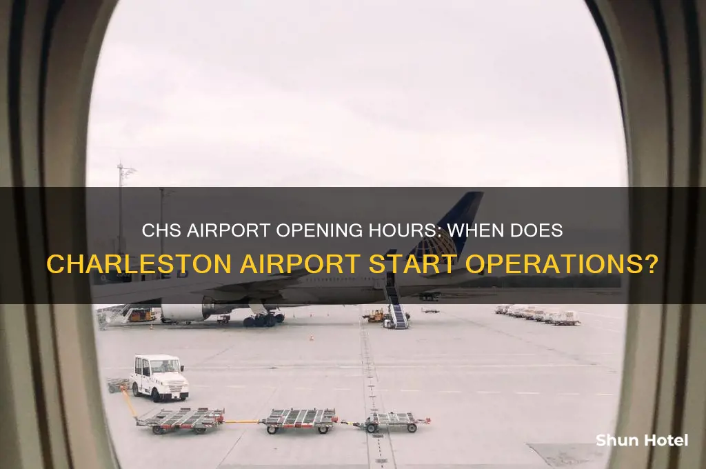 what time does chs airport open