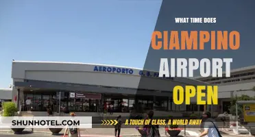 Ciampino Airport Opening Hours: Your Guide to Early Flights