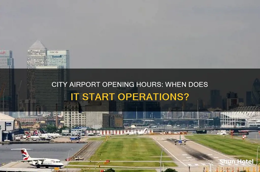 what time does city airport open
