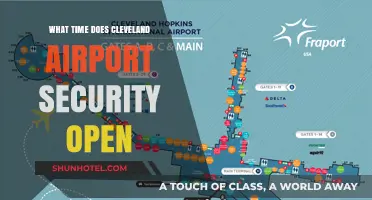 Cleveland Airport Security Hours: When Does Screening Open?