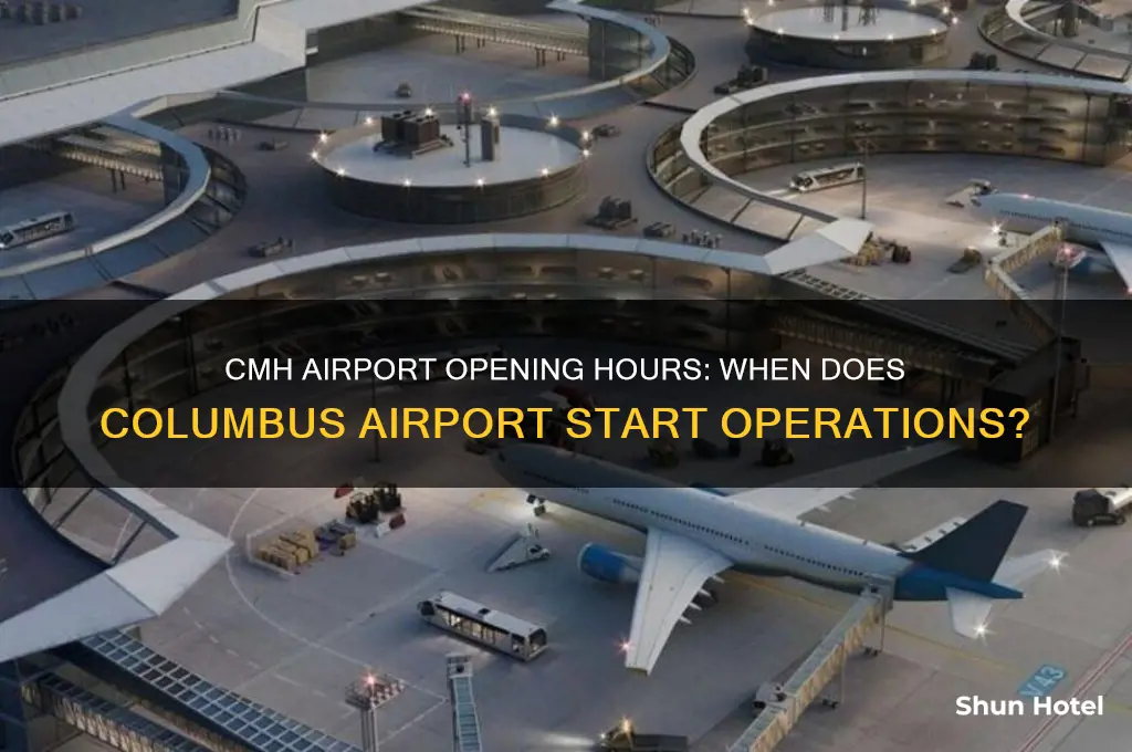 what time does cmh airport open