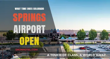 Colorado Springs Airport Opening Hours: Your Ultimate Travel Guide