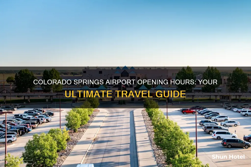 what time does colorado springs airport open