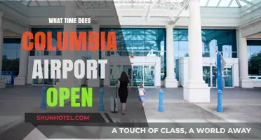 Columbia Airport Opening Hours: When Does It Start Operations?