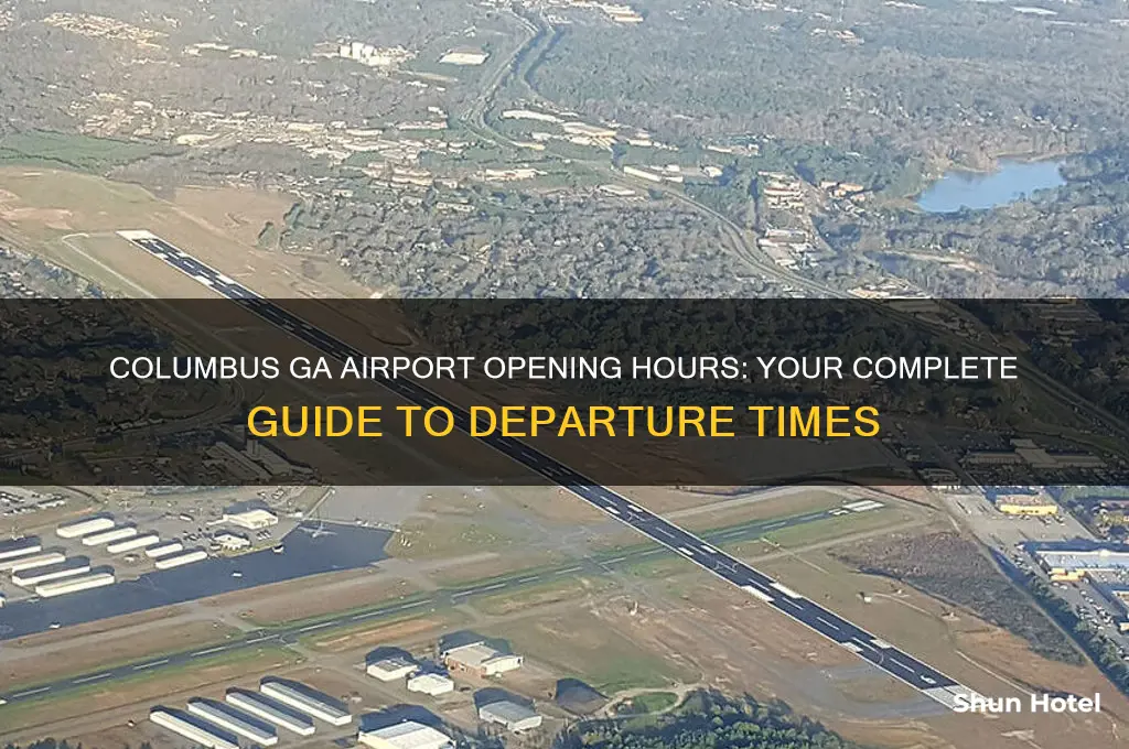 what time does columbus ga airport open