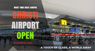 Corpus Christi Airport Opening Hours: A Comprehensive Guide for Travelers