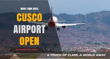 Cusco Airport Opening Hours: When Does It Start Operations?