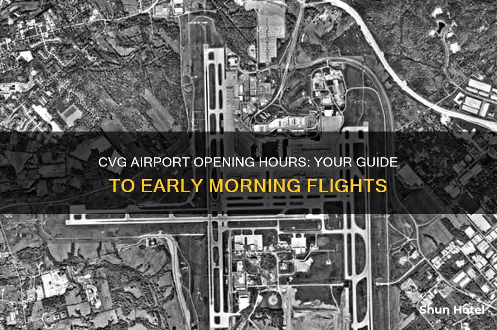 what time does cvg airport open