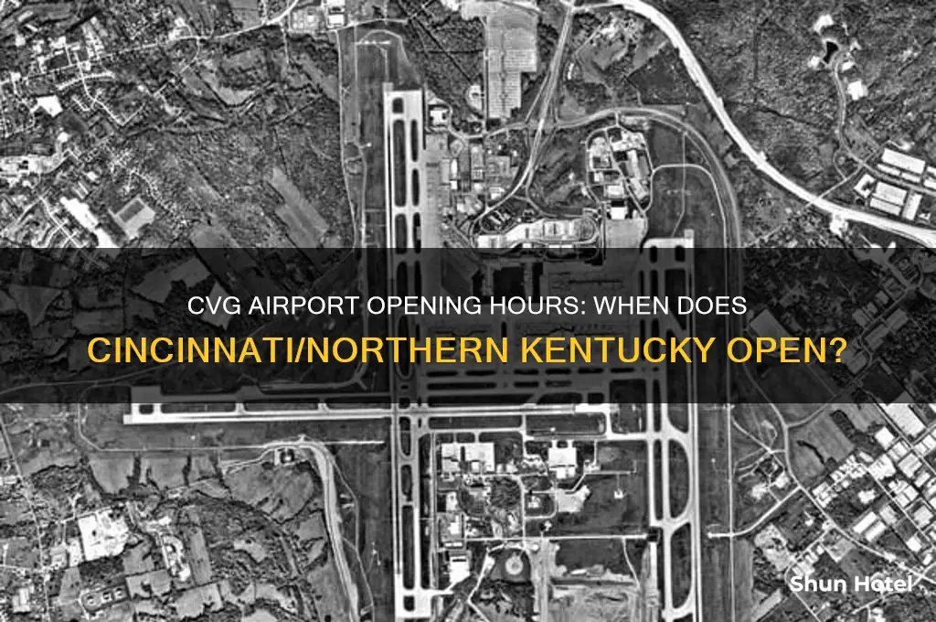 what time does cvg open