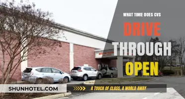 CVS Drive-Thru Hours: When Does Your Local Pharmacy Open?
