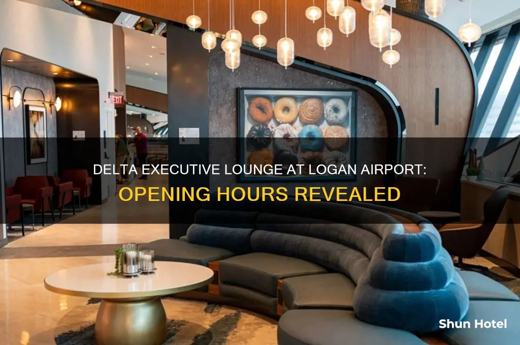 what time does delta executive lounge at logan airport open