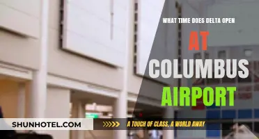 Delta's Columbus Airport Opening Hours: When Does Service Begin?