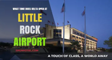 Delta's Little Rock Airport Opening Hours: When Does It Start?
