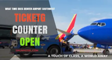 Denver Airport Southwest Ticket Counter Opening Hours: What You Need to Know