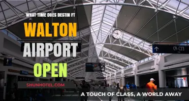 Destin-Fort Walton Airport Opening Hours: Your Complete Guide