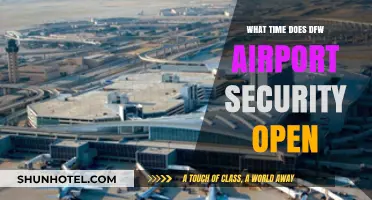DFW Airport Security Opening Hours: Your Guide to Early Morning Travel
