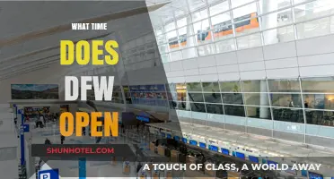 When Does DFW Airport Open? Your Ultimate Guide to Terminal Hours