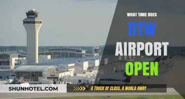 DTW Airport Opening Hours: When Does Detroit Metro Start Operations?