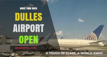 Dulles Airport Opening Hours: When Does It Start Operations?
