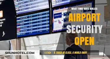 When Does Dulles Airport Security Open? Your Early Morning Guide