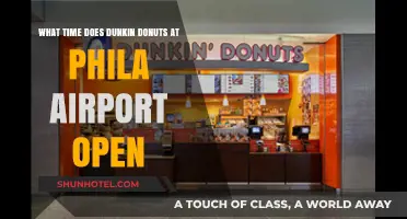 Dunkin Donuts Philadelphia Airport Opening Hours: Start Your Day Right