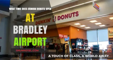 Dunkin' Donuts Opening Hours at Bradley Airport: Your Morning Coffee Guide